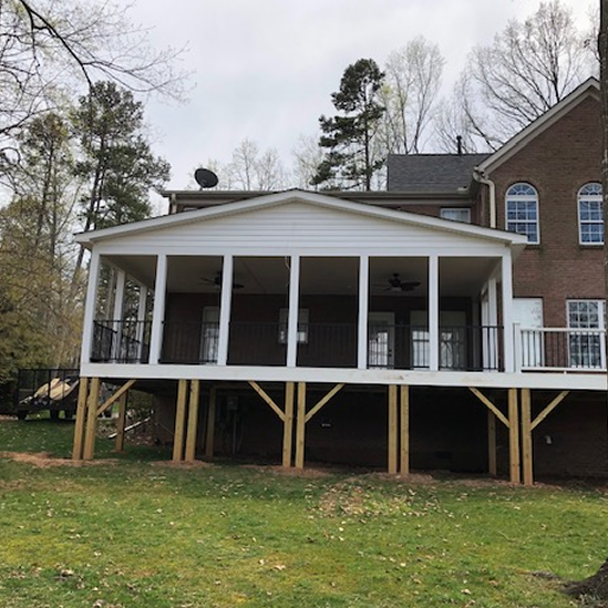 New Deck Or Re-Built Deck